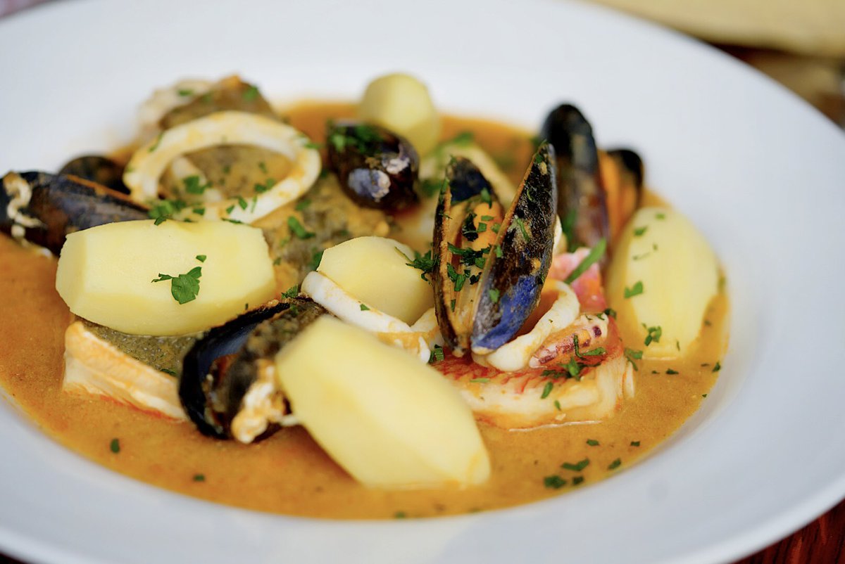 Fragrant and undeniably delicious BOUILLABAISSE ( rustic seafood stew ) from the Provençal port city of Marseille is available now  #bouillabaisse #londoneats #frenchcuisine