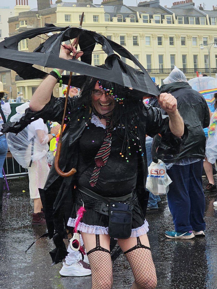 Storm Antoni being AGP-phobic at #BrightonPride: