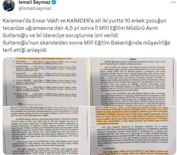MehmetCanbeyli (Gazeteci) (@mehmetgazeteci) on Twitter photo URFA YAMALI BOHÇA YERİ OLMUŞ.SAHİBİNE YARAMAYAN, GEÇMİŞİ KİRLİ,BOZUK BÜROKRATLARIN YERİ HEP URFA OLUYOR.HERŞEY KABUL, YENİ MÜDÜRÜN NAMI TÜRKİYEYİ AŞMIŞ.BİZİMKİLER UYUMUŞ;CEVVAL VEKİLLERİMİZİN SONRADAN HABERİ OLUYOR
BÖYLE MÜDÜRÜN URFAYA,EĞİTİM CAMİASINA NE OLACAK? <a href="/yusuftekin/">Yusuf Tekin</a> URFA YAMALI BOHÇA YERİ OLMUŞ.SAHİBİNE YARAMAYAN, GEÇMİŞİ KİRLİ,BOZUK BÜROKRATLARIN YERİ HEP URFA OLUYOR.HERŞEY KABUL, YENİ MÜDÜRÜN NAMI TÜRKİYEYİ AŞMIŞ.BİZİMKİLER UYUMUŞ;CEVVAL VEKİLLERİMİZİN SONRADAN HABERİ OLUYOR
BÖYLE MÜDÜRÜN URFAYA,EĞİTİM CAMİASINA NE OLACAK? <a href="/yusuftekin/">Yusuf Tekin</a>