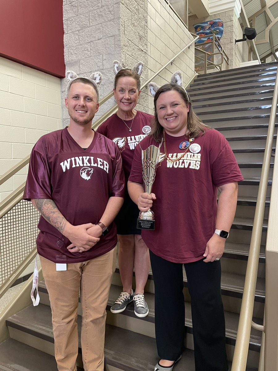 haroldwinklerms's tweet photo. We went. We rallied. We sang. We cheered. We learned. We believed. We WON. SECONDARY @CabCoSchools DISTRICT SPIRIT CHAMPIONS 🏆🐺❤️ https://t.co/w3Qq5GSyJ8