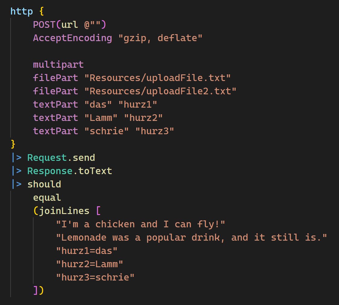 SchlenkR's tweet photo. Hey #fsharp! Finally, we have a major v11 release of #fshttp. Thanks to contributors @DaveJohnson8080 and @dawedawe, we have more control and convenience for multipart content, better query param support, and automatic response decompression. Check it out: https://t.co/mQioLKe9ud https://t.co/7Xisdd1wRp