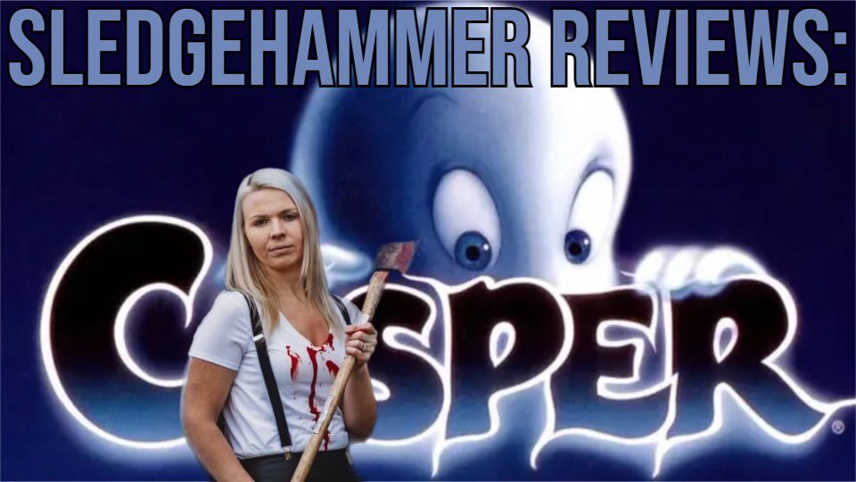 SledgeHammerHor's tweet photo. Ashley’s episode of “Sledgehammer Reviews” is live! Like and subscribe! #casper #casper1995 #scary #horror #horrorpodcast #horrorreviews #horroryoutube https://t.co/pvfdg4hrnk https://t.co/rWZdh11L11