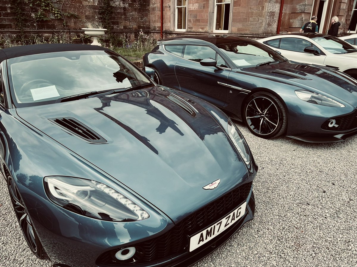 AlexMcQuiston's tweet image. At @NetherbyHall car show @astonmartin