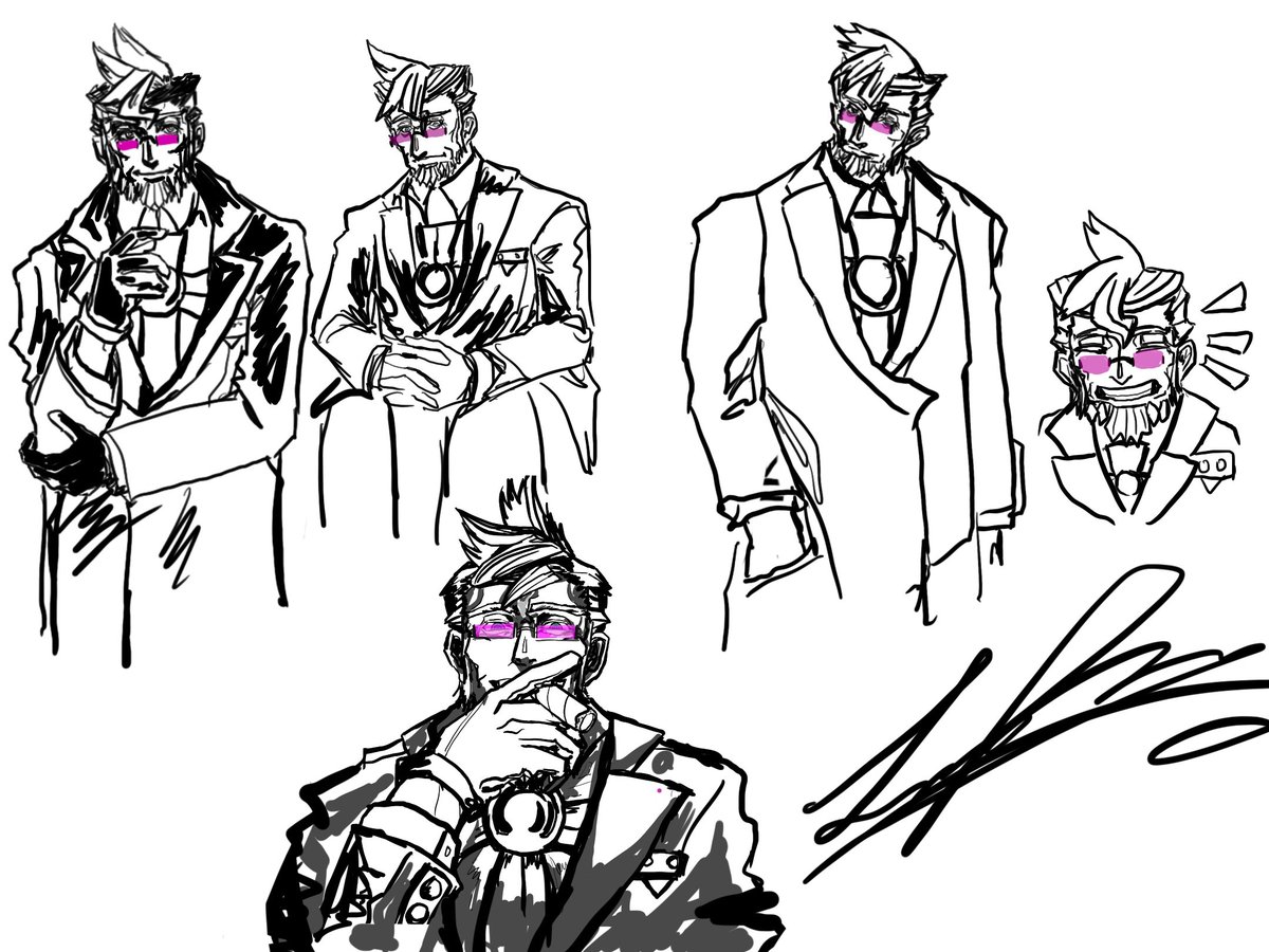 Timeandspace30's tweet image. 这几天写小说和整理笔记去了，于是只有摸鱼的时间……#DamonGant