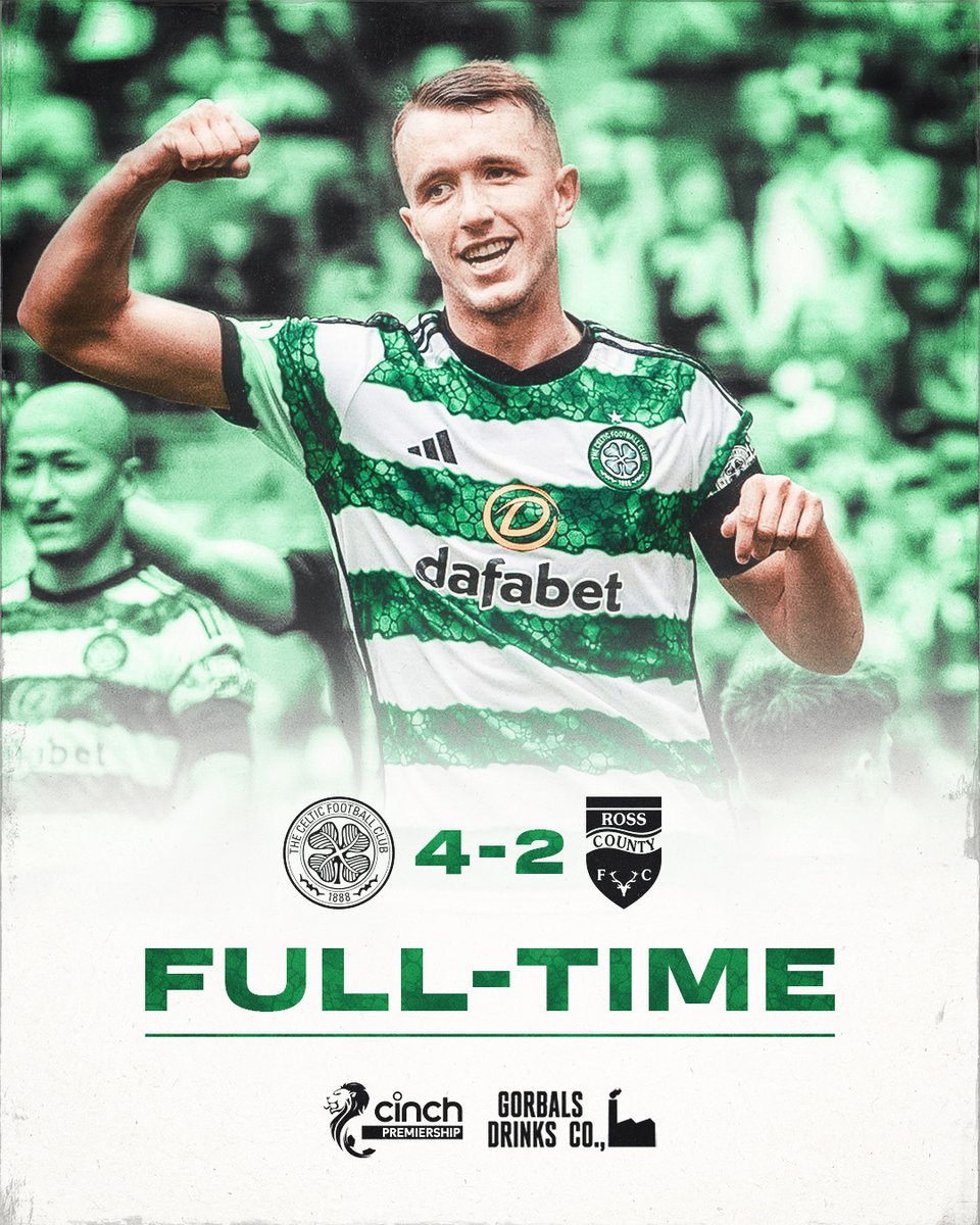 CelticFC's tweet photo. 🙌 A winning start for the Hoops on Flag Day!

#CELROS | #cinchPrem | #COYBIG🍀 https://t.co/JhEJOCIJL5
