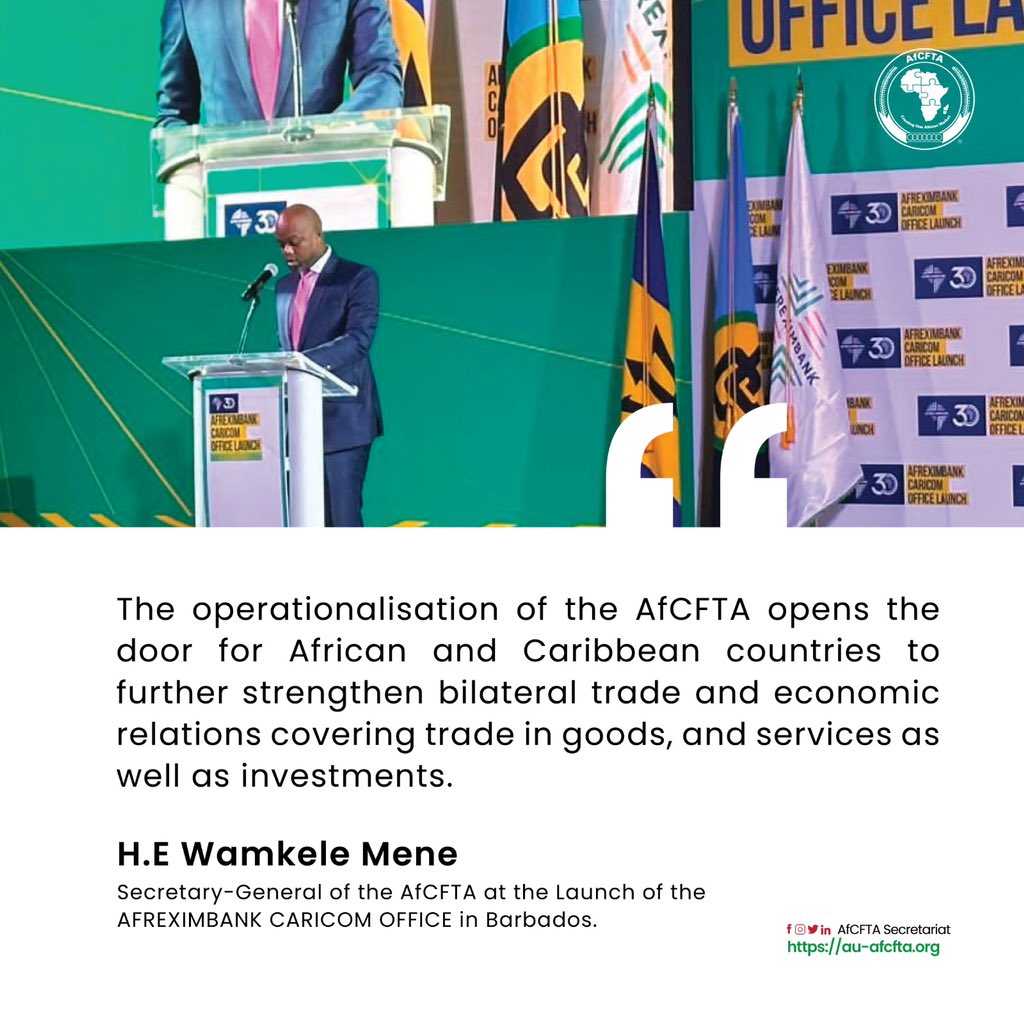 AfCFTA Secretariat Official tweet media