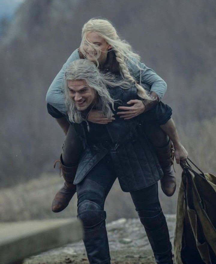 Geralt ve kızı<3