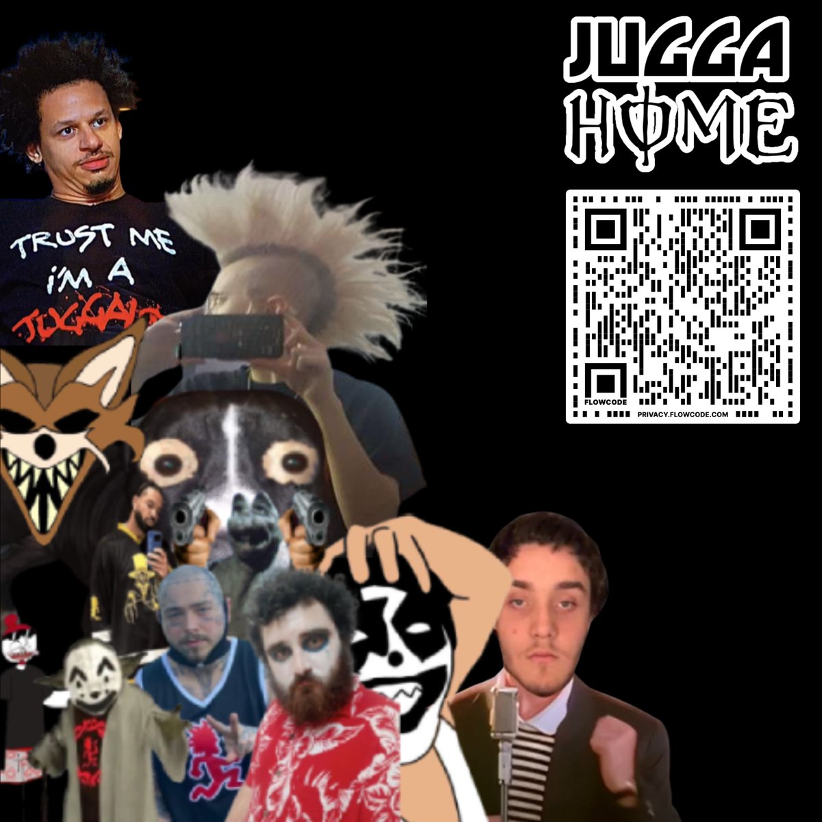 Join Juggahome, I'm in there and shit, I even made this poster.

#ICP #MNE #LLE #LSP #MonstarEnt #UnitedUnderground #juggalo #Discord 

discord.gg/Yt6rE85rhQ