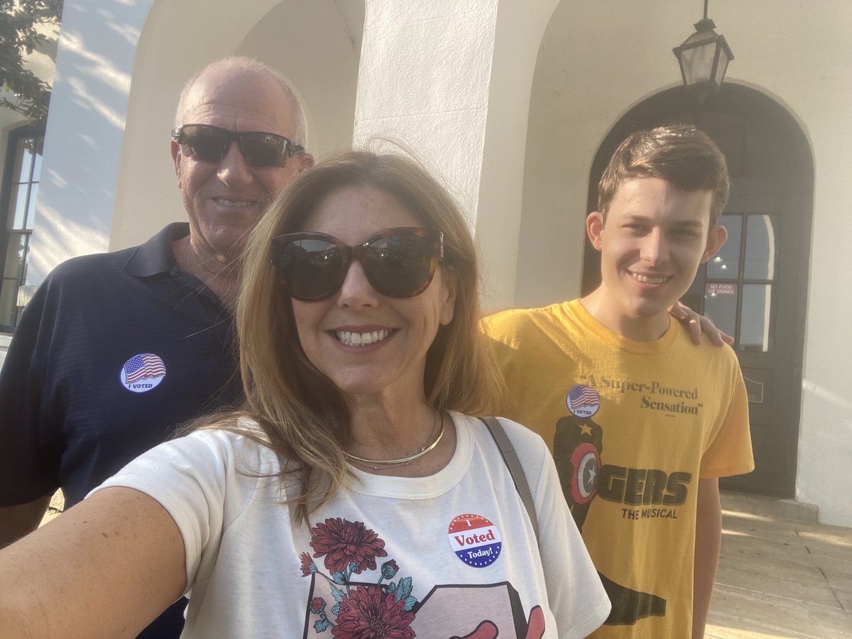 Going to be out of town so had to get our early vote in for Nicole Akins Boyd!!