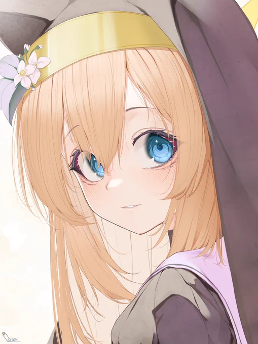 ずっと描いてみたかったマリーちゃん! #ブルアカ