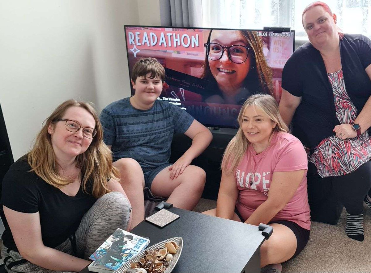There is a LITERAL watch party currently waiting for my <a href="/TheVDReadathon/">TVDreadathon</a> announcement!! 😲💞
I don't think I've ever been more touched!!