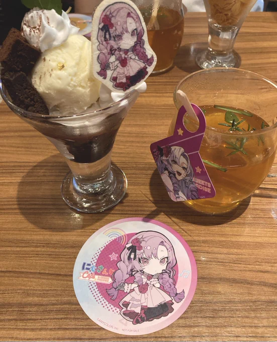 あと!!念願のお嬢様siprコラボ行って来ました…!!!!! 