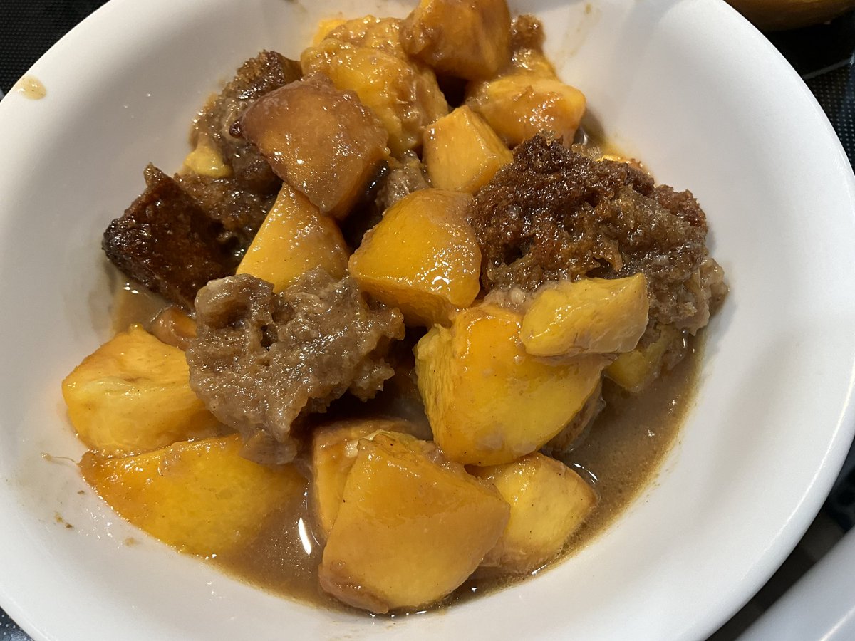 Sourdough Peach Cobbler Recipe out now on YouTub!!

#sourdough #sourdougbread #food #peaches #peachcobbler #baking #cooking #breakfast #dessert