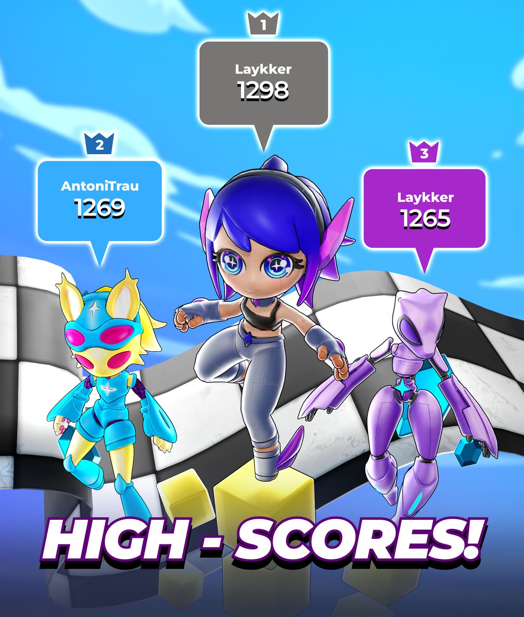 🔥 Witness greatness! 🔥 Chill Ride's legendary high-scores 🏆 Join the elite ranks and compete 🚀 Download Chill Ride (iOS + Android): links.yumon.world/games