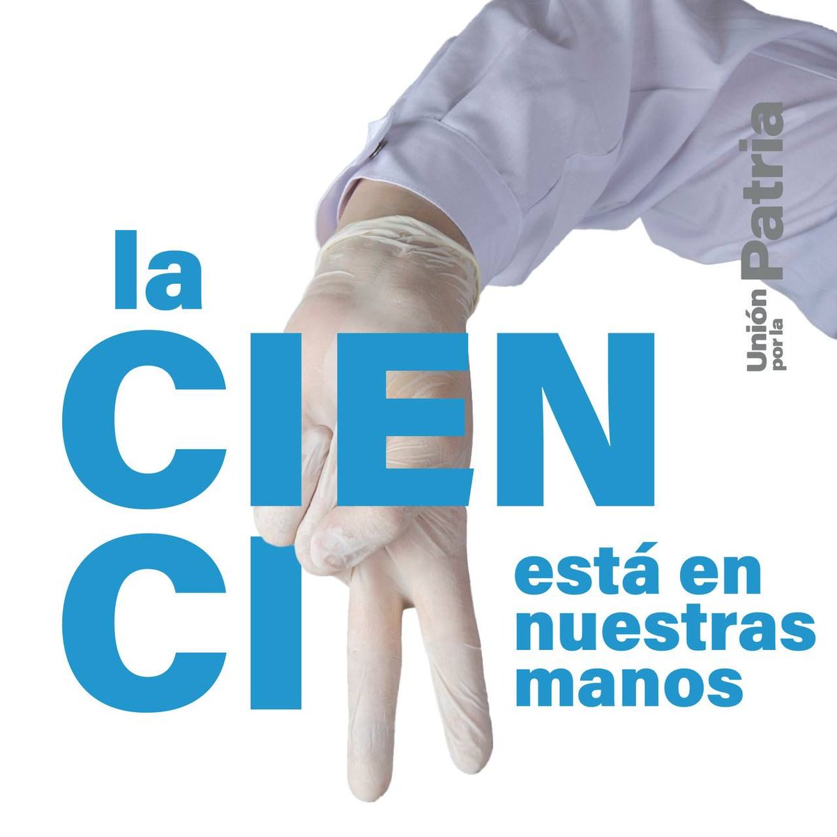 RCSalvarezza's tweet photo. Defender a la ciencia y a la tecnología está #EnTusManos. https://t.co/4hauQZEhyZ