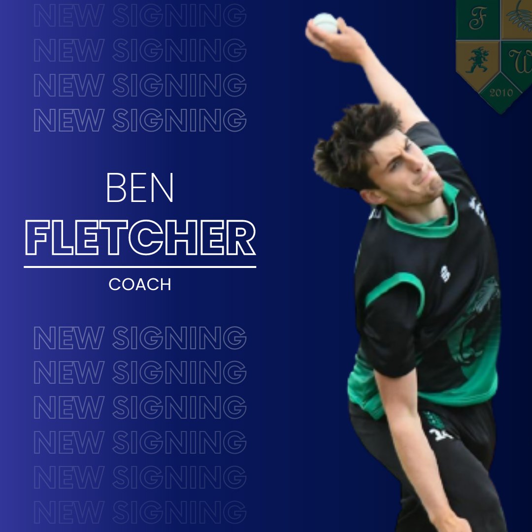 FWCricket's tweet photo. We are delighted to announce Ben Fletcher will be joining the Ferndown Wayfarers coaching team for the 2024 season!
#FletchBack https://t.co/An3YrI8mIi