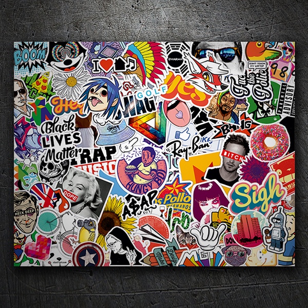 TeleAdhesivo's tweet image. Descubre nuestra categoría mas visual y atractiva de láminas de vinilo. Todo un TOP ventas 🔝 por su versatilidad y su originalidad.
Estos fantásticos StickerBombs son perfectos para vestir casi cualquier cosa!!🤯
👇
t.ly/cwAJ

#stickerbomb #teleadhesivo #pegatinas