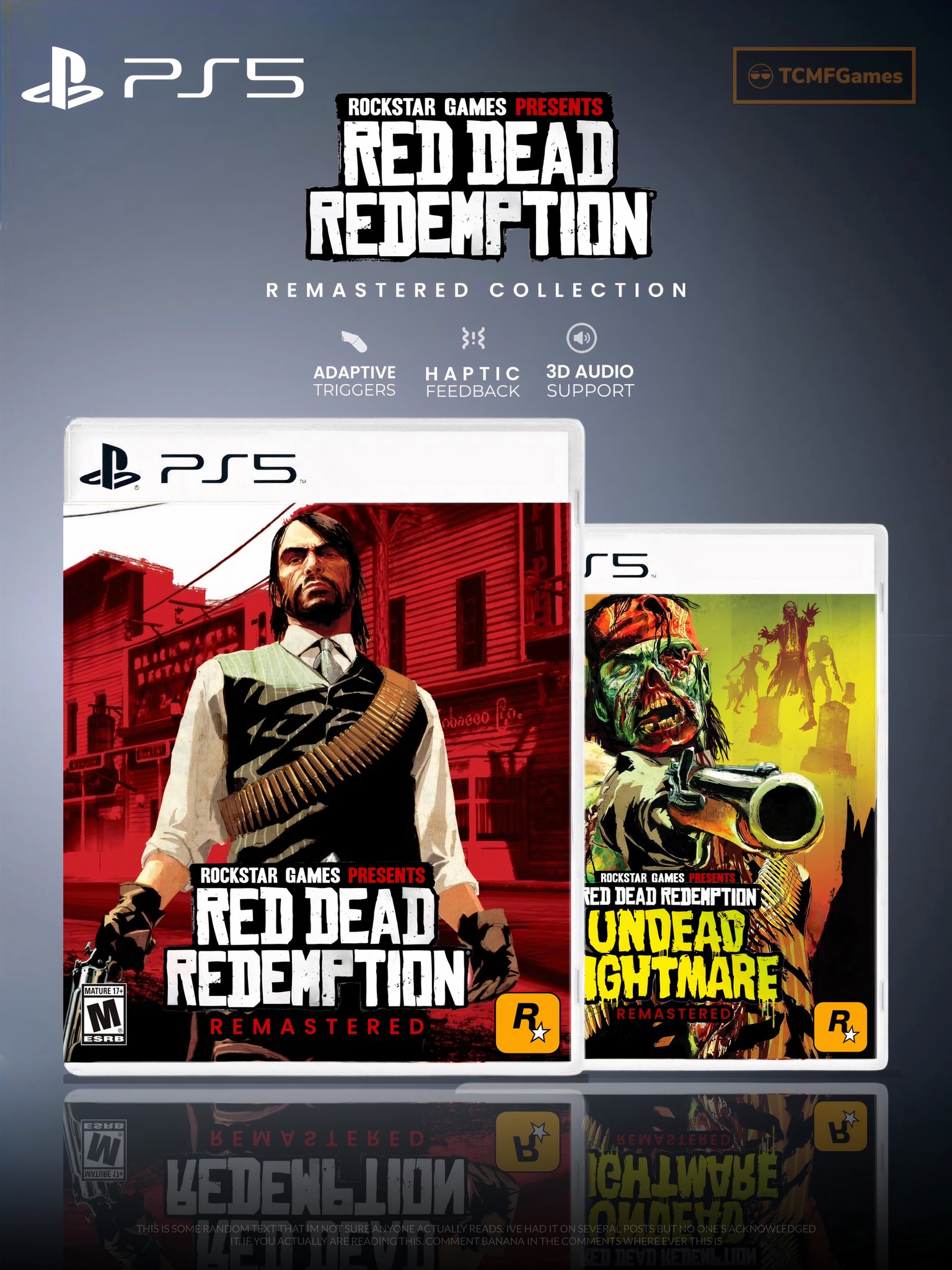 TCMFGames on X: Red Dead Redemption Remastered for PS5 reveal Update : ✓  Colin Moriarty of Sacred Symbols has stated that Red Dead Redemption  Remastered is in the works and could be