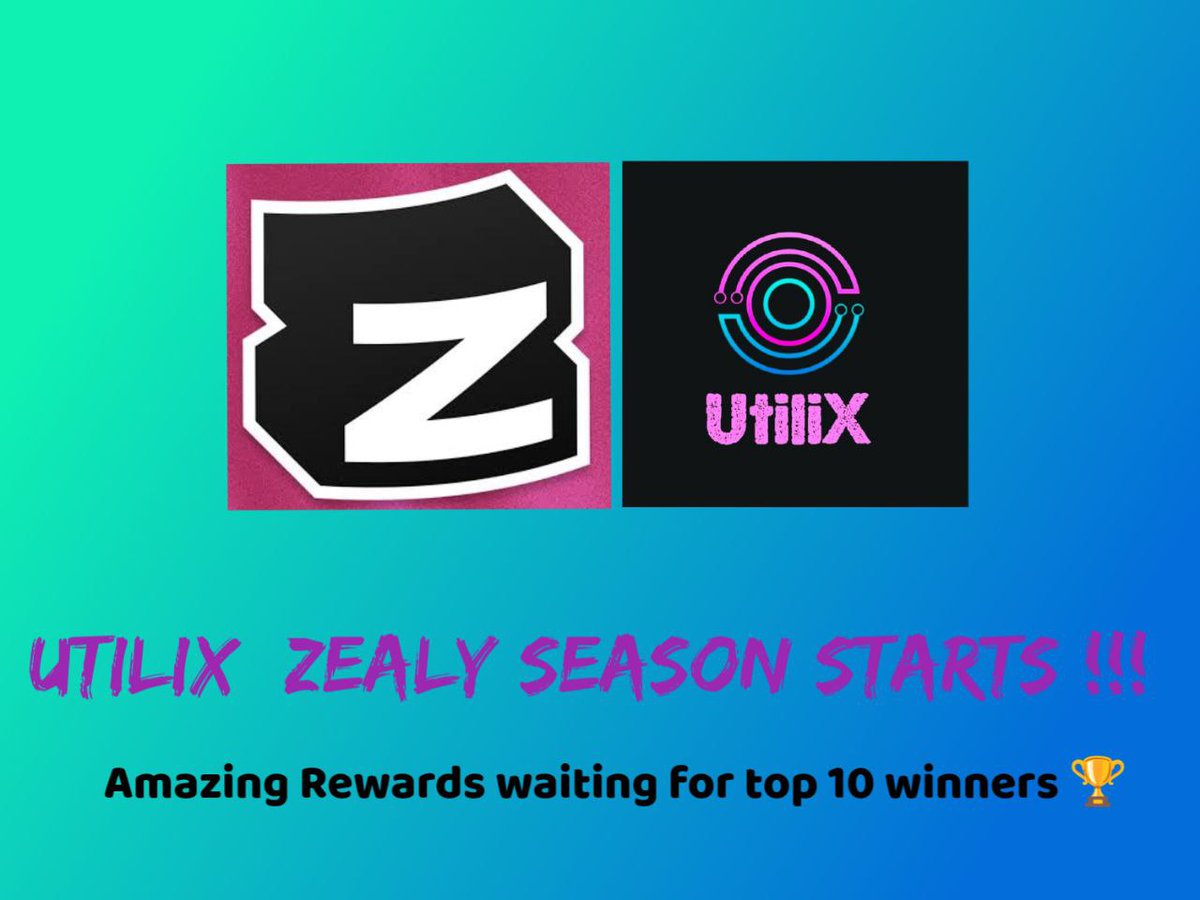 UtiliXOfficial's tweet photo. UTILIX ZEALY COMP NOW LIVE 🤩

Complete tasks to earn XP and finish in the top 10 to win prizes. 
Prizes as follows.

1st $50 and a Hoody
2nd $25 and a t-shirt
3rd $25
4th  $20
5th $10
6th-10th $5

Please join the zealy comp via link below
https://t.co/moDCMrzaPf

LFG 🔥🔥🔥 https://t.co/deDja0n2lt
