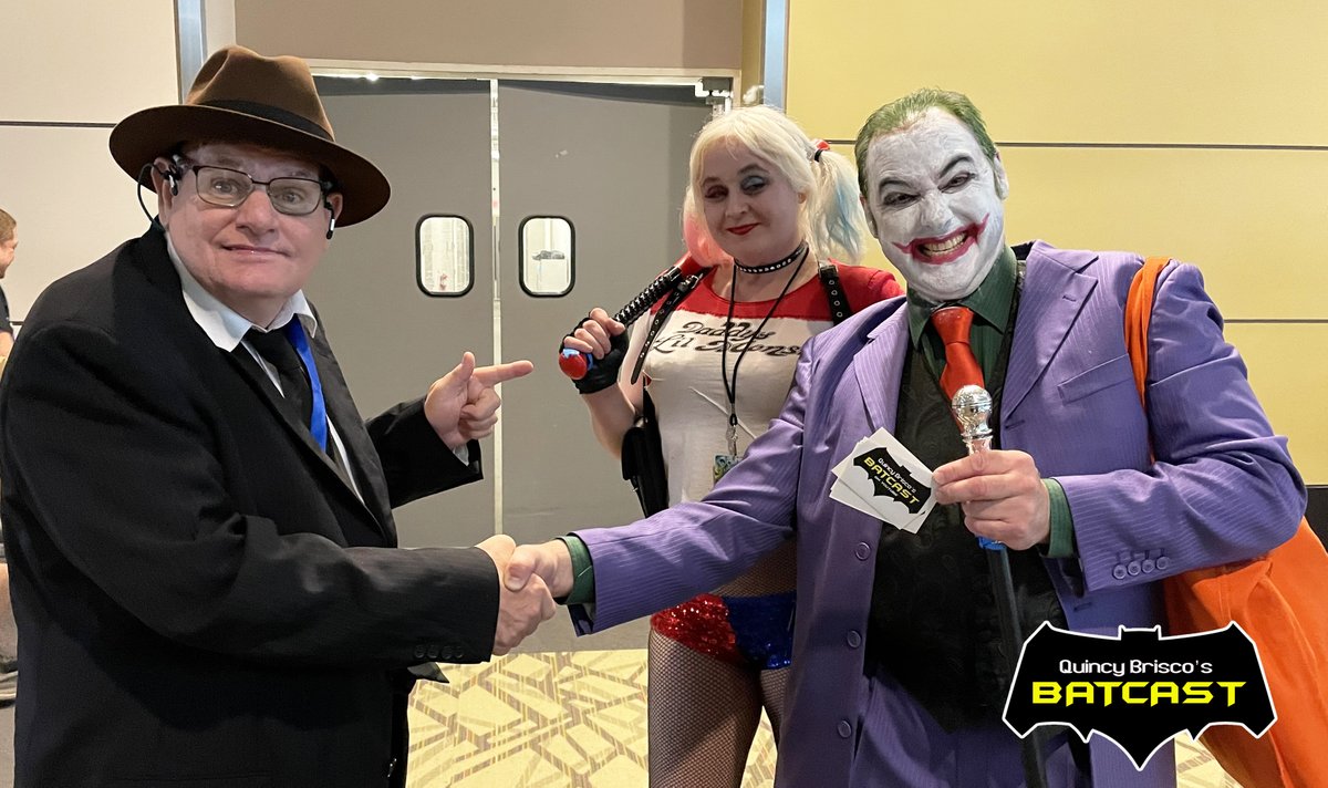 MilkandCashews's tweet photo. Ok I had a blast at #FANEXPOBoston here are part one of my flavorite pics. #StarWars #Godzilla #TheJoker #Ghostbusters #HarleyQuinn #Batcast https://t.co/rV8rlhsAoK