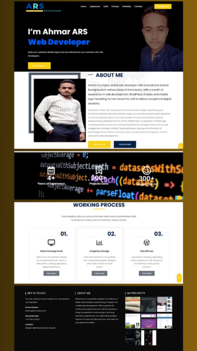 I will Create business websites like WordPress and Shopify. 
Visit my website. ahmarars.com
#websites #wordpress #shopify #mobileapps 
fiverr.com/s/yyp1kA