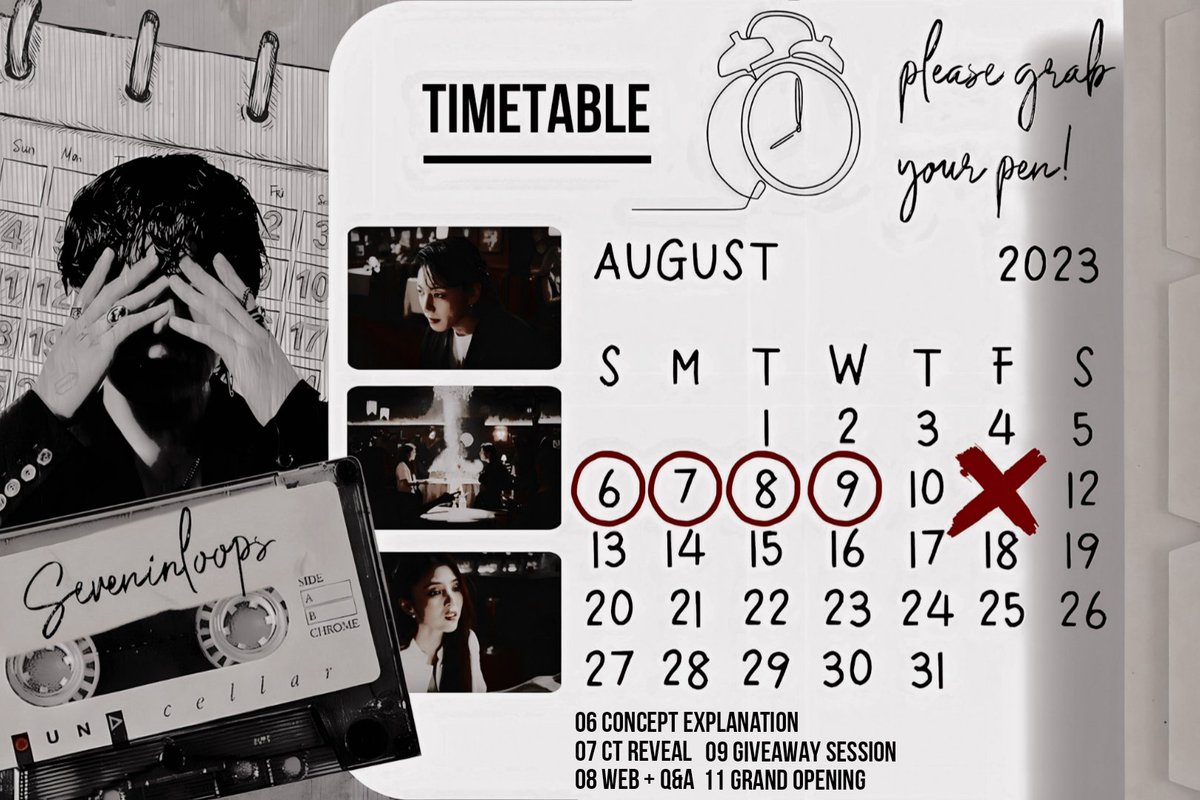 SevenInLoops's tweet photo. Tick-tock goes the clock, moments slipping away. Ready to fly on a journey of serenity as our long-awaited haven takes off in just 5 days. Strap in for 7 exhilarating loops of unforgettable moments with us, are you ready? Save the dates for a calendar filled with thrilling plans! https://t.co/BQSjIVEAL5
