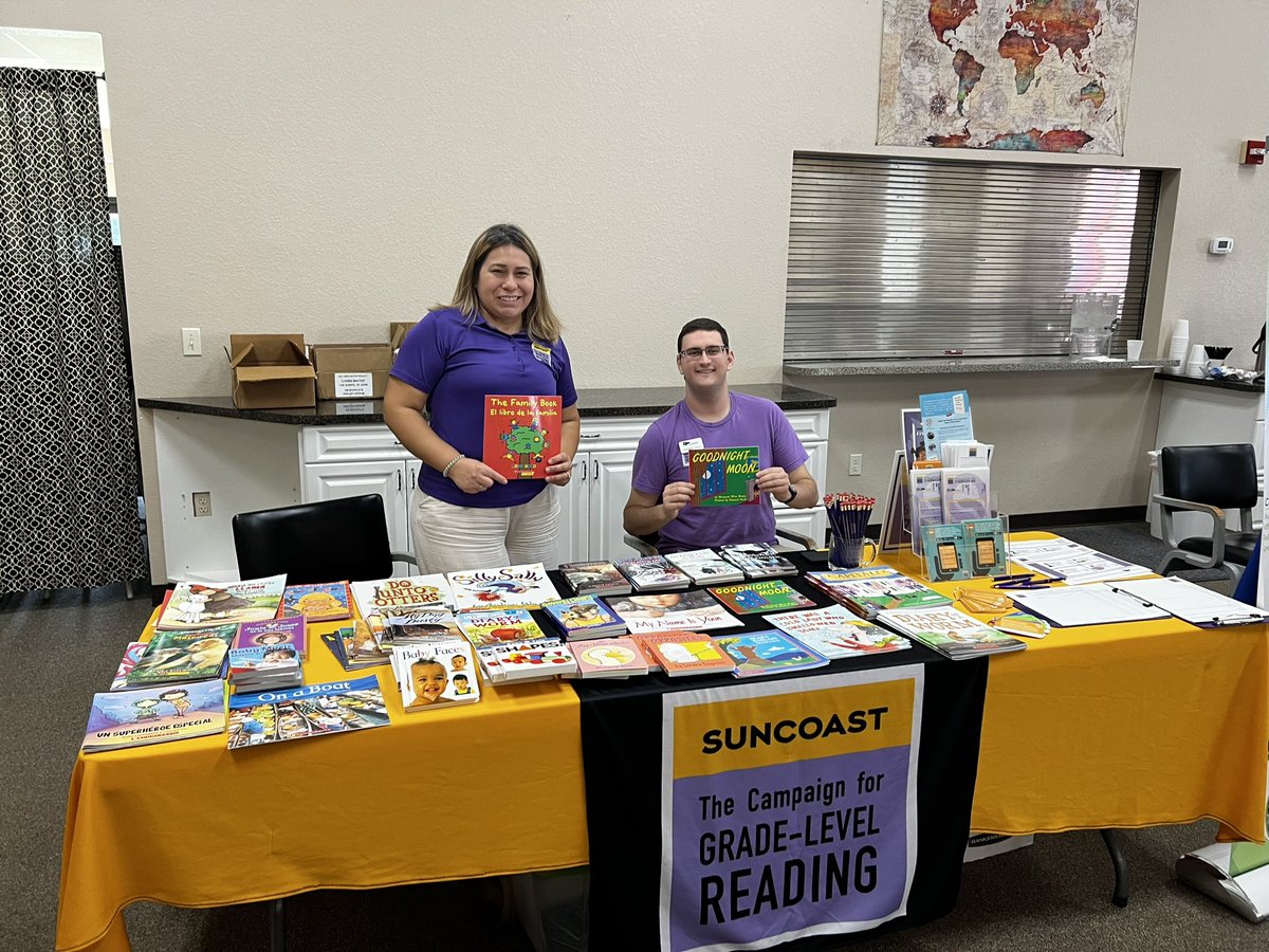 Good morning from the Back to School Bash at Sonshine Baptist Church! 
#SCGLR #GLReading #SchoolReadiness <a href="/SuncoastCGLR/">Suncoast GL Reading</a> <a href="/ThePattersonFdn/">The Patterson Foundation</a>