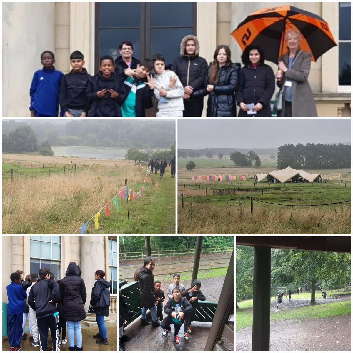 The rain couldn't dampen a fantastic day out at #HarewoodHouse for #Youngpeople from #Burmantofts & #RichmondHill yesterday 

Big #THANKYOU to ward cllrs for supporting with funding 

#Youthwork
#LeedsYouthService