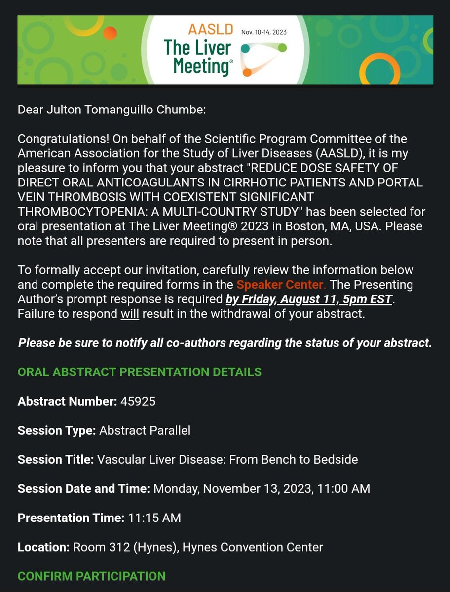 JultonTomanguil's tweet photo. I am grateful and excited that four posters and one oral presentation have been accepted to The Liver Meeting 2023!  @AASLDtweets #LiverTwitter #GITwitter https://t.co/rOvE52Gaec