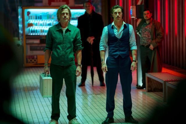 darshanbarot21's tweet photo. 🎬BULLET TRAIN (2022)
The action-comedy by #DavidLetich was such a fun-ride, the train was fast and so was the narrative.
#BradPitt, #AaronTaylorJohnson & #BrianTyreeHenry made sure the the ride doesn’t get boring.
The film released one year ago in theatres.
#BulletTrain https://t.co/sfyRzRSe4y
