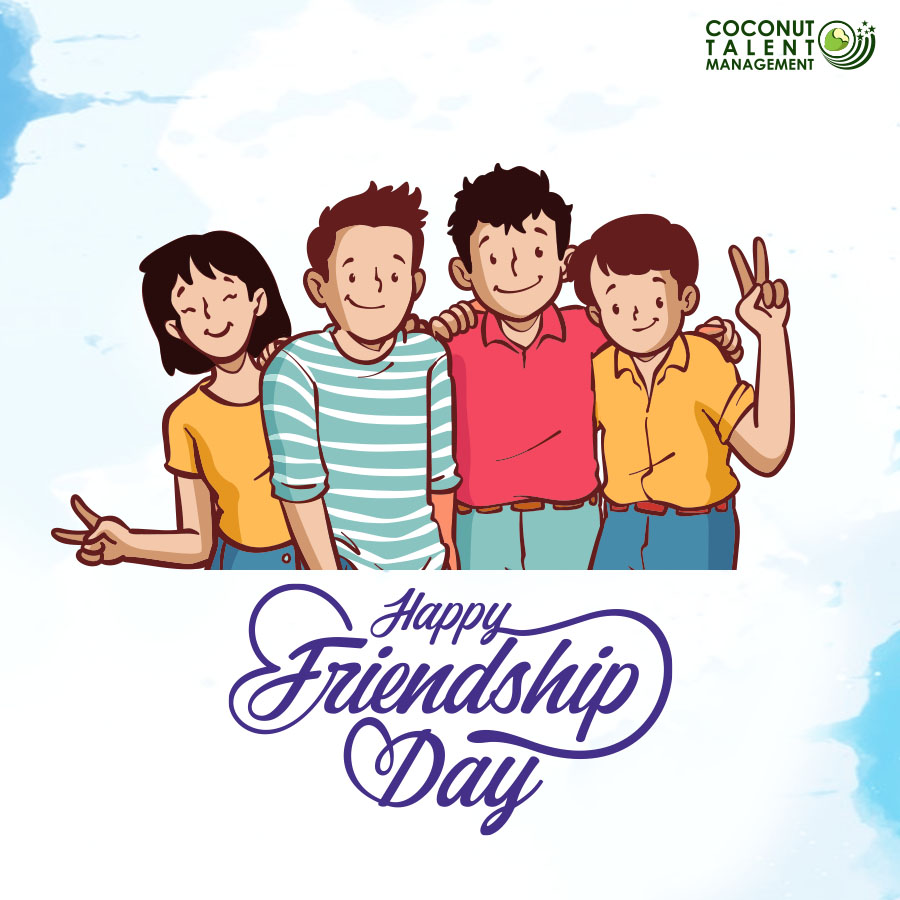 #HappyFriendshipDay to the #friends who paint our lives with #laughter, #sprinkle it with #love, and make every moment a masterpiece!

#CoconutTalentManagement #FriendshipDay #HappyFriendshipDay2023 #FriendshipDay2023 #BestFriends #BestFriendsForever #BestFriend #Dosti