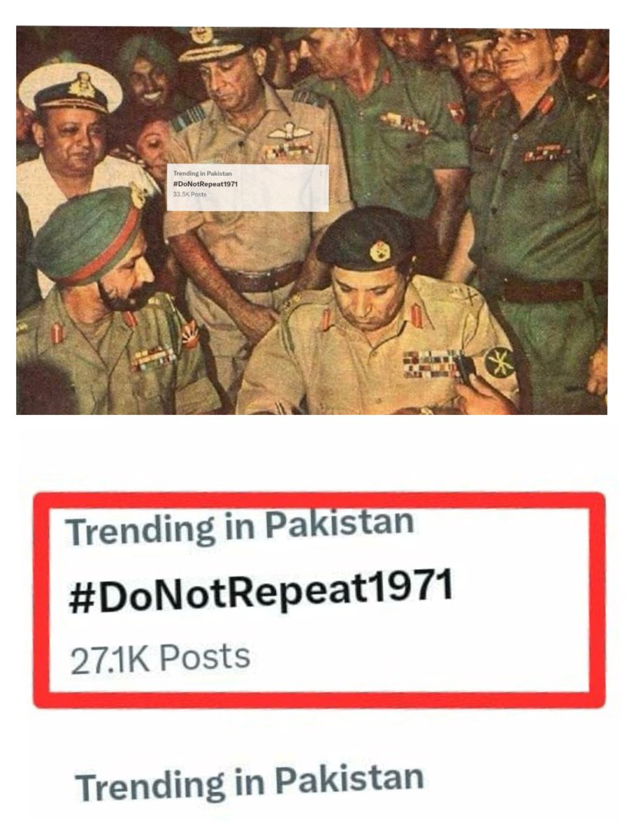 Ashsay_'s tweet photo. #DoNotRepeat1971 is trending in Pakistan 

Fear is real 😅

#ImranKhan https://t.co/FxR6tntkw2