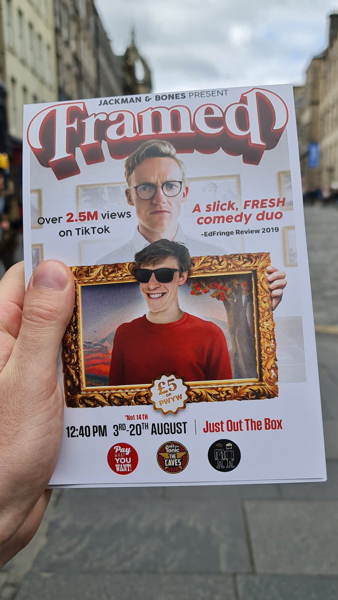 Thanks to everyone who came to our show today!

Biggest, loudest audience of the run so far 🥳

We're usually on the Mile from 11ish, come say hi!!