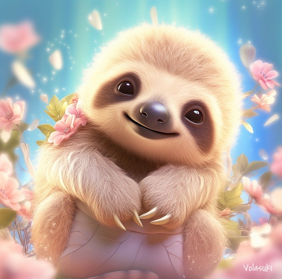 Slothgift's tweet photo. Too cute not to post π
#sloth
#art
#slothart
#babysloth
#digitalart https://t.co/kuvhSpeDbO