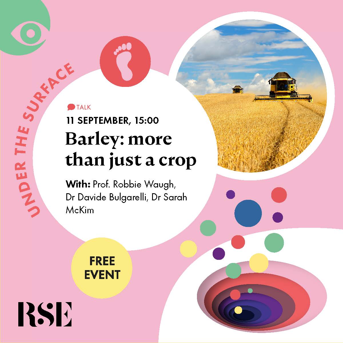 Royal Society of Edinburgh (@royalsoced) on Twitter photo Barley is a vital contributor to the Scottish economy. But what about sustainability? 🍞
Join <a href="/IntBarleyHub/">International Barley Hub</a> <a href="/JamesHuttonInst/">James Hutton Institute</a> @SarahMcKim3 @bulgarelli_d @TeamDB_Lab to learn about the realities of food security & developing sustainable production.
👉eventbrite.co.uk/e/barley-more-… Barley is a vital contributor to the Scottish economy. But what about sustainability? 🍞
Join <a href="/IntBarleyHub/">International Barley Hub</a> <a href="/JamesHuttonInst/">James Hutton Institute</a> @SarahMcKim3 @bulgarelli_d @TeamDB_Lab to learn about the realities of food security & developing sustainable production.
👉eventbrite.co.uk/e/barley-more-…