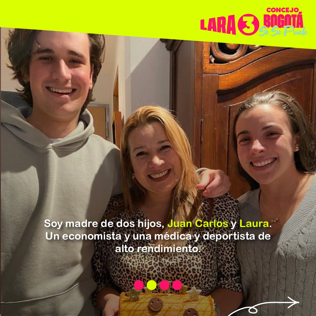 SoyClauRodri3's tweet photo. Conoce a Claudia Rodriguez, la candidata comprometida con la renovación política en Bogotá. Descubre de dónde viene su visión y su pasión por el cambio. #ClaudiaRodriguez #RenovaciónPolítica #Lara3 #FirmeLara #FirmesConLara #BogotáSíSePuede @Rodrigo_Lara_ https://t.co/rRPeo8bW0B