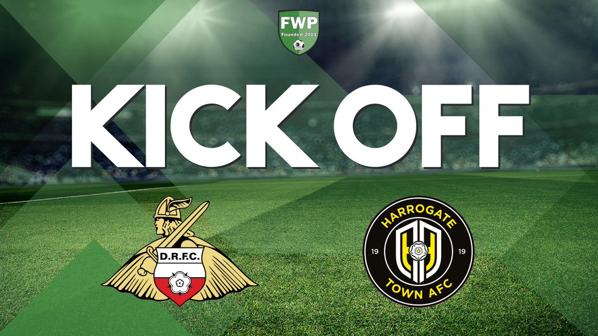 KICK-OFF: Doncaster Rovers v Harrogate Town fwp.co/ncMz2b