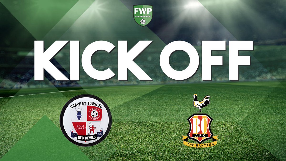 KICK-OFF: Crawley Town v Bradford City fwp.co/9B6MBM