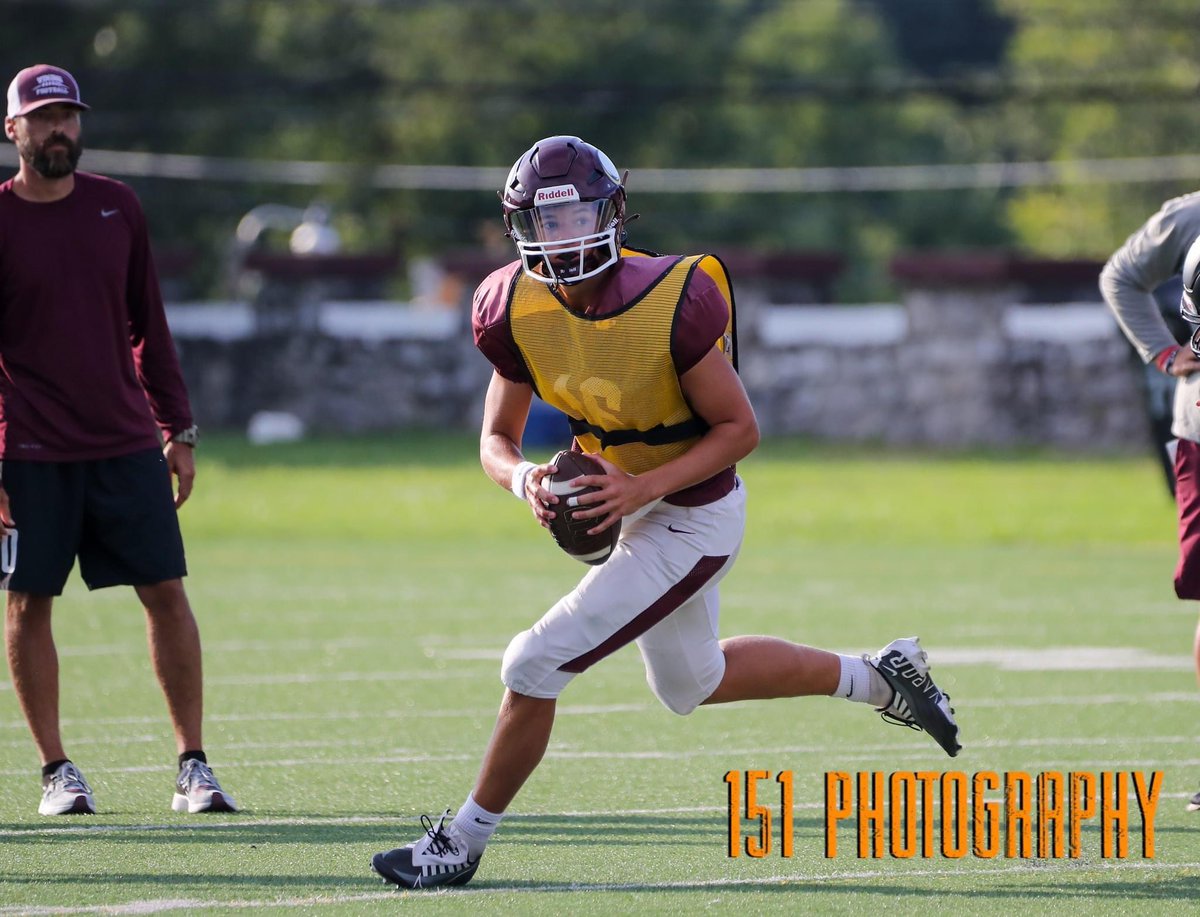 First time in a while some live football action last night at Tennessee High. Seasons just around the corner.