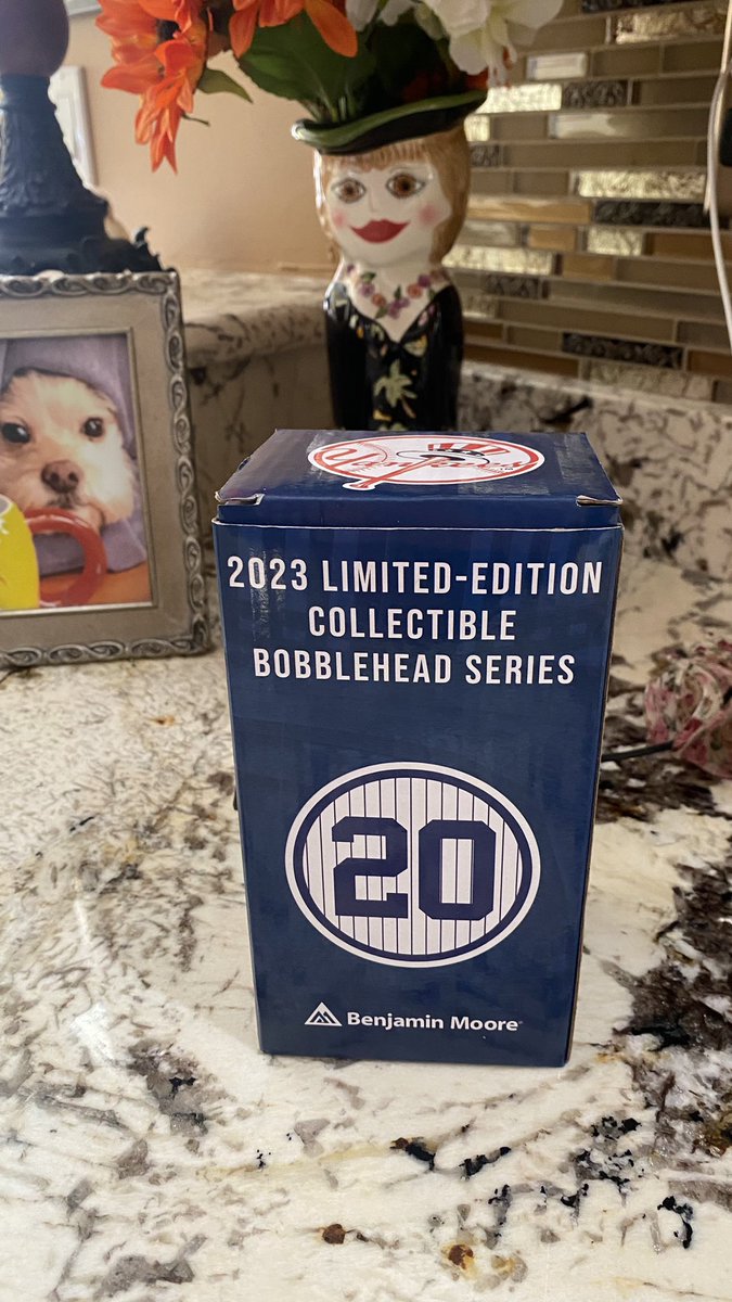jerseygolden's tweet image. @ThisIsRobThomas Gm ☕️ @EricGol25412913 &amp;amp; Jagger came home from the  @Yankees game last night w/ this #found20 #bobbleheadseries 🤍💙 #matchboxtwenty 🥰 💚