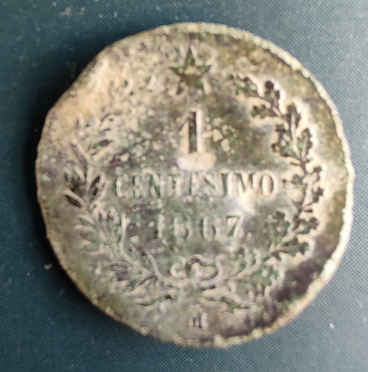 SedberghGold's tweet photo. Metal detecting in an olive grove in Italy using our Garrett AT Gold metal detector, we found this Emanuele ll 1 centisimo coin, happy with that......😁 https://t.co/Gmjry3j2hZ