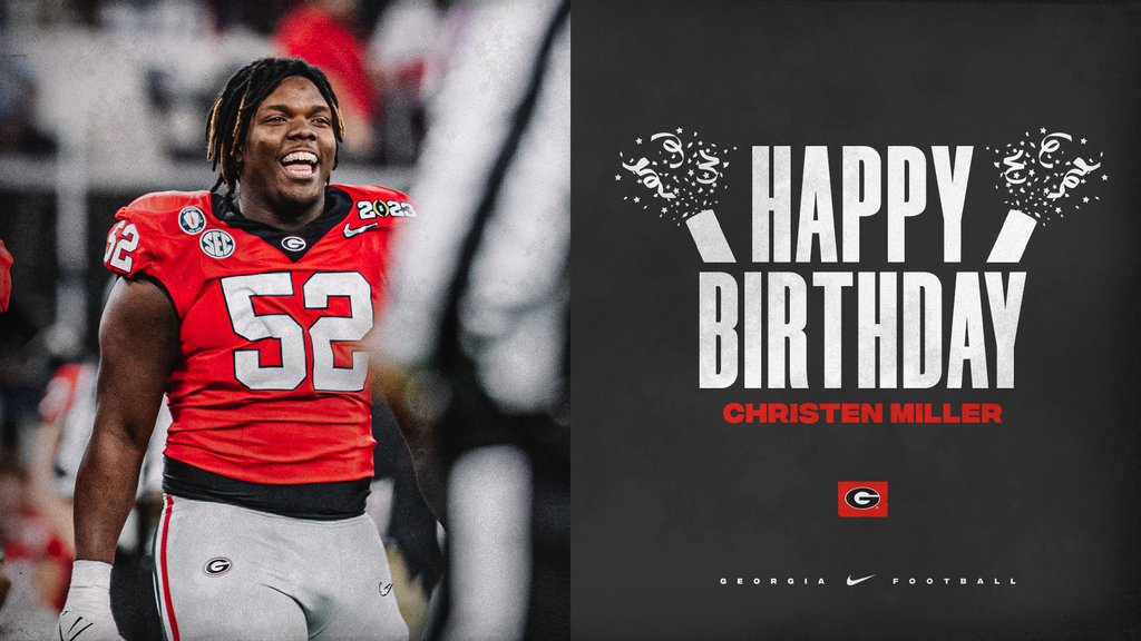 Happy Birthday, <a href="/fatchr7s/">Christen Miller</a> !!

#GoDawgs