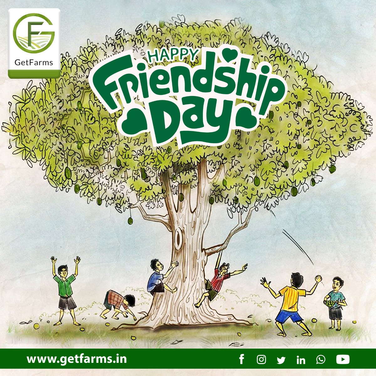 GetFarms's tweet photo. A good #friend is like a fertile field, yielding a bountiful harvest of #love and support on this #friendship Day!
.
.
.
.
.
.
#getfarms #FriendshipDay #HappyFriendshipDay #happyfriendshipday2023 #FarmLife #Friendshipday2023 #farming #getaway #WeekendVibes #farm #nature https://t.co/ugAT5eCG0A