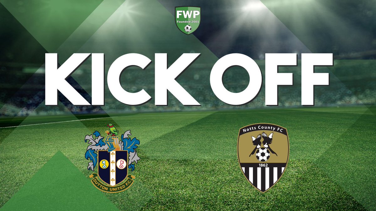 KICK-OFF: Sutton United v Notts County fwp.co/7xrApD