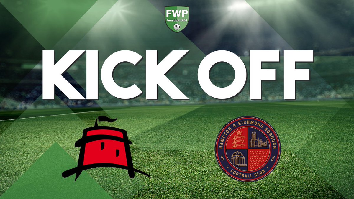 FWPNationalSth's tweet photo. KICK-OFF: Eastbourne Borough v Hampton &amp; Richmond Borough https://t.co/EjRYLxs772 https://t.co/lGDT28vPdj