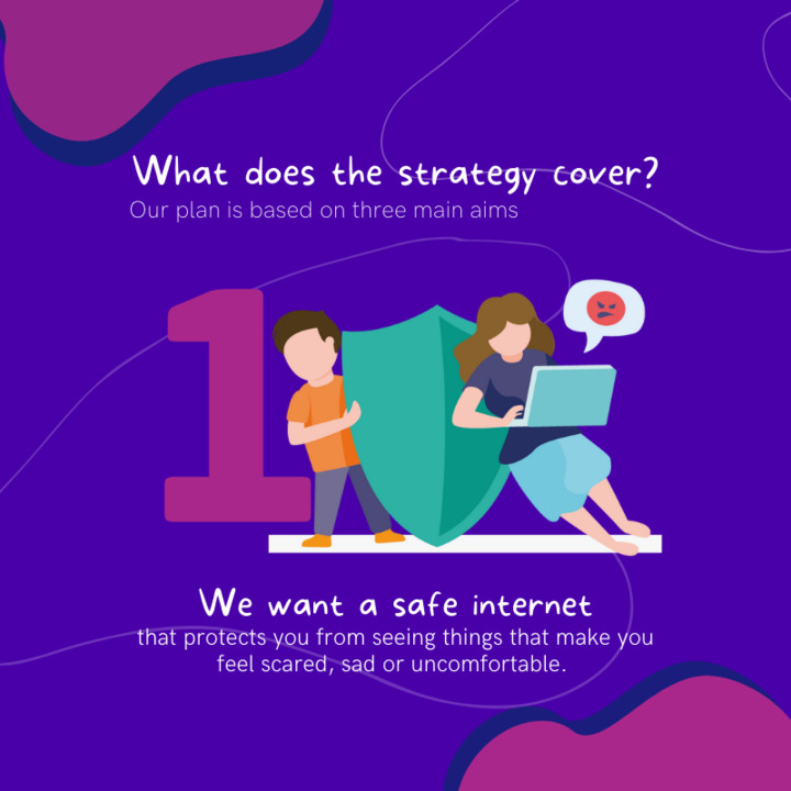 safeinternetday's tweet photo. 💻🌐Ensuring access to a safe and empowering internet is at the heart of the #BetterInternetForKids agenda. 

Therefore, we developed a strategy to help you navigate on the internet safely and comfortably. 
Check it out below 👇
#digitalsafety https://t.co/n2QlfPLd6V