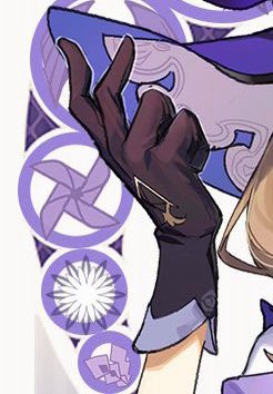 Rumaniala's tweet photo. Do you think one day hyv will realize Lisa's official banner artist forgot to color the little gems on her gloves https://t.co/6LF9l0V8g8