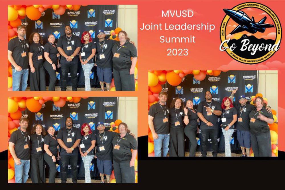 2023 MVUSD Joint Leadership Summit, CSEA 410 ready to Go Beyond! 🛩️