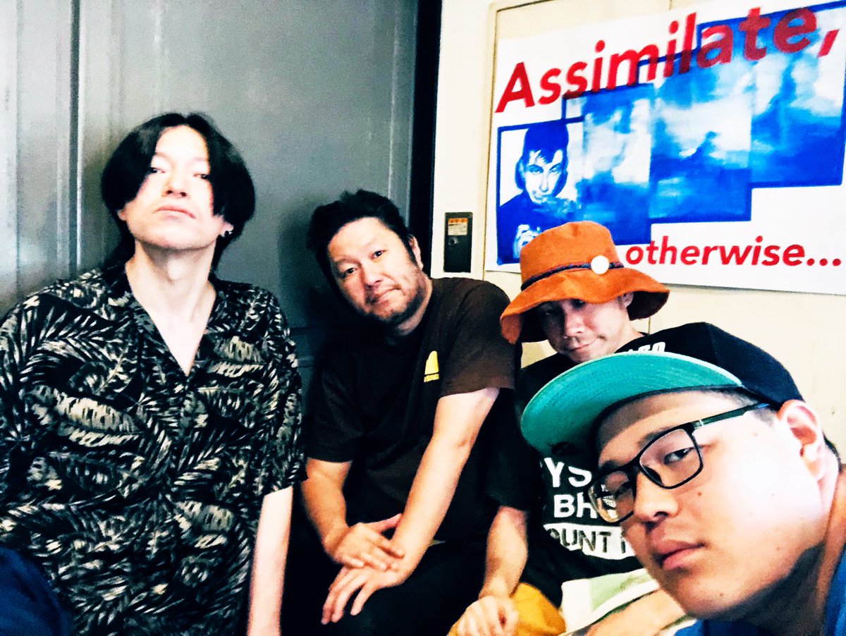 TADAHELL's tweet photo. #Sqeyez バンド
#大高ジャッキー
#ドラつむり
#TADAHELL 𓃻 https://t.co/7XQoMojTI2