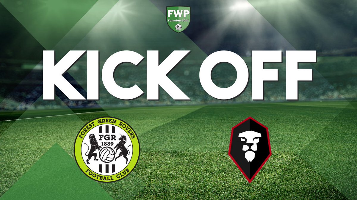 KICK-OFF: Forest Green Rovers v Salford City fwp.co/Z3bj8s